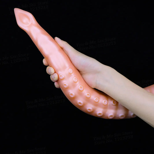 56cm Super Long Soft Octopus Tentacles Anal Dildo Huge Butt Plug Prostate Massager Anus Dilator BDSM SexToys For Women Men Gays