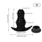 5Sizes Hollow Anal Plug Soft Speculum Prostate stopper Massager Butt Plug Enema Sex Toys For Woman Men Anal Dilator Sex Products