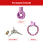 Spice Petal Purple BDSM Chastity Cage