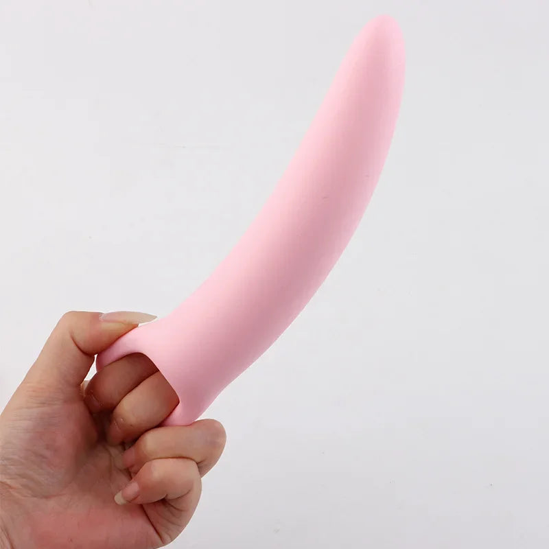 5size Hand-hold Anal Plug Butt Plug Silicone Anal Toys for Woman Vagina Open Pussy Plug G Spot Massager Butplug Anus Dilator Gay