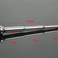 6*120MM medical Stainless steel urethral ball plug penis probe sex toys A084