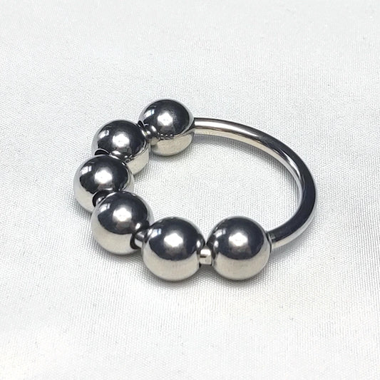 6 Sizes Metal Penis Ring Sex Toys For Men Male Delay Ejaculation Stainless Steel Cock Ring Glans Stimulator Sex Increase Orgasm