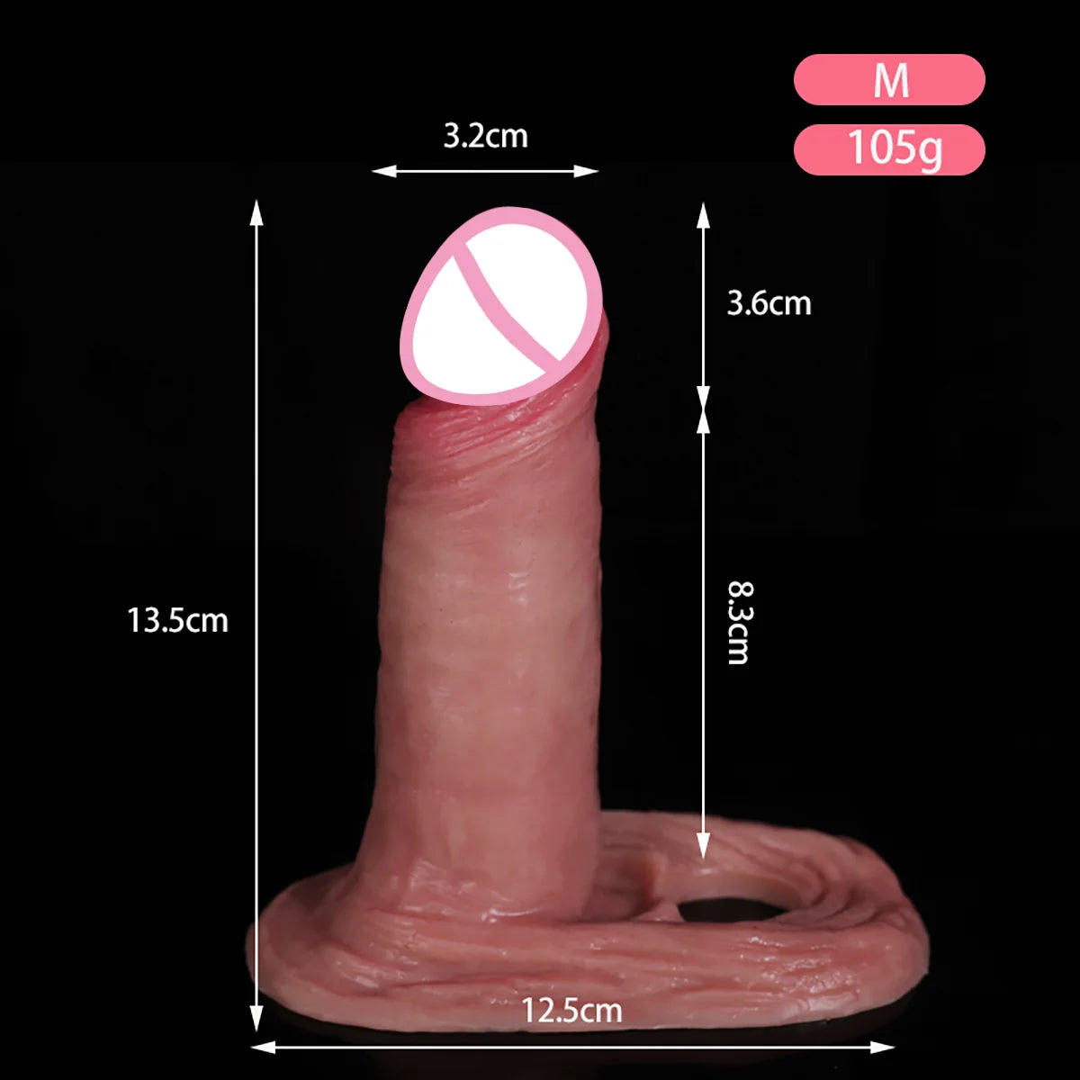 6 Sizes Realistic Enlarger Cock Sleeve Penis Cover Big Silicone Condoms For Man Dick Extend Penis Sex Toys For Men Sex Products