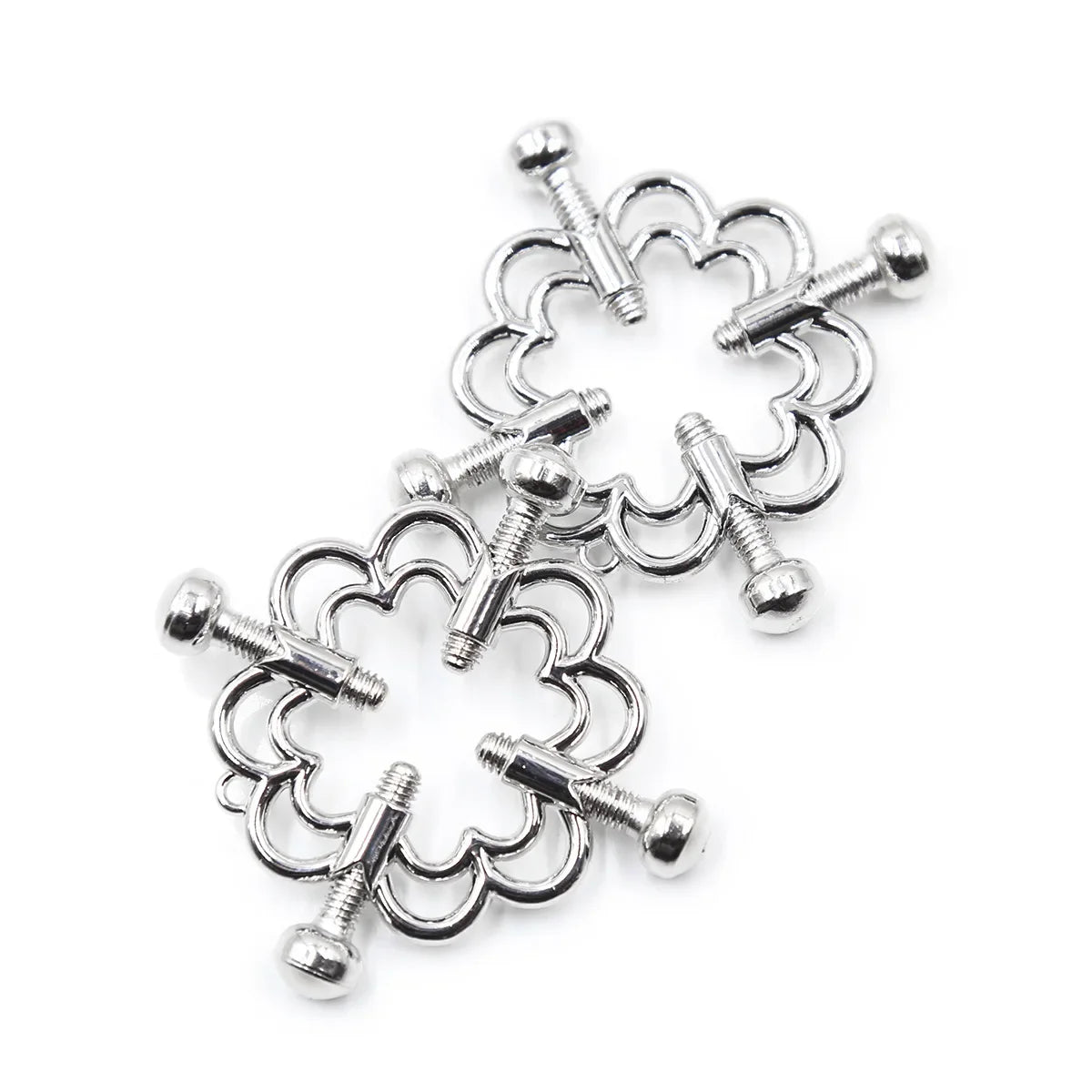 6 Types Metal Breast Nipple Clamps Clips Nipple Stimulator RolePlay Slave BDSM Bondage Adult Restraint Sex Toys Game for Women