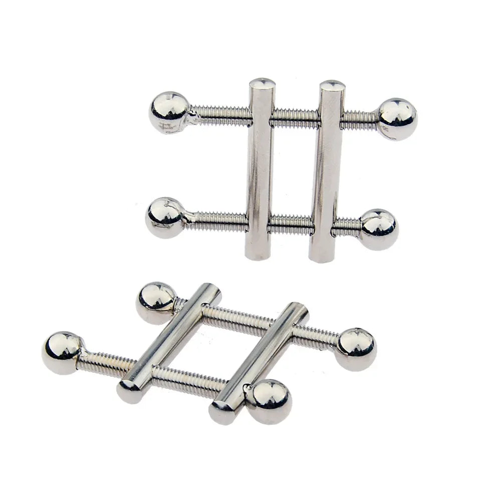 6 Types Metal Breast Nipple Clamps Clips Nipple Stimulator RolePlay Slave BDSM Bondage Adult Restraint Sex Toys Game for Women