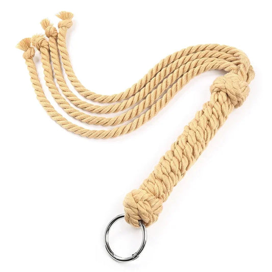 60cm Soft Cotton Rope Whip Erotic Fetish Spanking BDSM Bondage Sex Toys Flogger Adult Games Whip Sex Couples SM Games