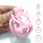 Pink Cute Rabbit Chastity Cage with Stealth Lock Ring