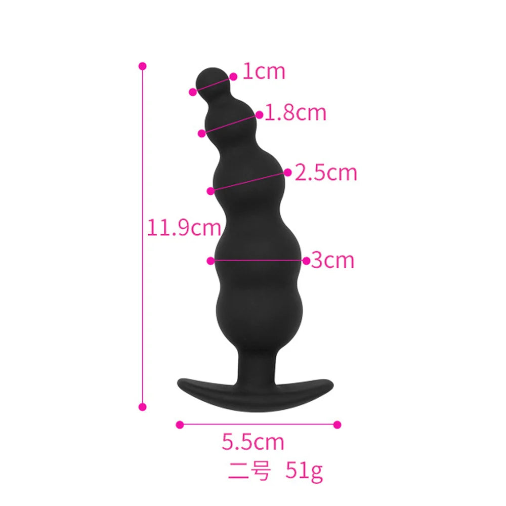 66cm Super Long Anal Beads Big Buttplug Vaginal Balls Anal Stimulation Pull Bead Dildo Intimate Goods Sex Toys for Woman Gay Men