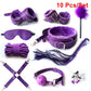 7/10Pcs Sex Toys For Women Cotton Rope Handcuffs Collar String Mouth Ceppi Whip Suit Offbeat Bondage Toys Adult Games Sex Shop