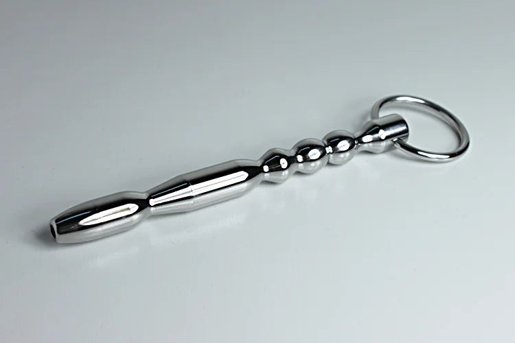 7*120mm stainless steel urethral probe penis plug sex toy A614