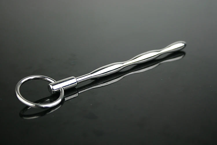 7.8*130mm stainless steel urethral plug penis dilator insert sex toys A915