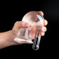 7.8 Inch Crystal Realistic Dildo Clitoris Stimulator Erotic Beer Model Penis G Spot Anal Plug Masturbator For Women Men Sex Toys