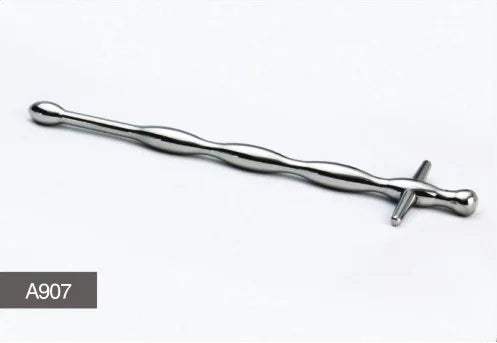 7.9*150mm Stainless steel weeping cross urethral plug penis dilator sex toy A907