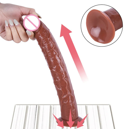 7 Color Realistic Dildo Toy for Adult Strapon Dildo Huge Dildo for Anal Sex Toys for Women Soft Penis Sextoys Suction Cup Dildo