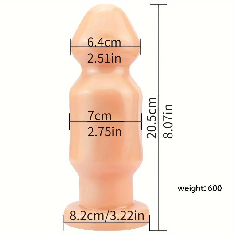 7cm Oversize Anal Plug Dildo Sex Toys for Women Men Stimulate Prostate Anus Vagina Butt Plug Soft PVC Anal Dilator Adult Toys