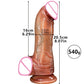 8.26 inch Huge Dildo Realistic Dildos With Suction Cup Skin Feeling Male Artificial Penis Lesbian Fake Dick Sex Toy for Women