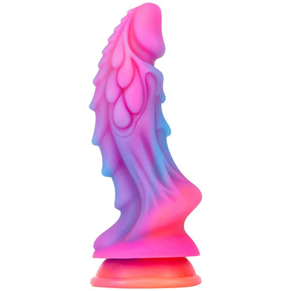 8.4in animal dildo Luminous Realistic Dragon Dildo Huge Anal Butt Plug Real Penis For Women masturbator prostate massage for men