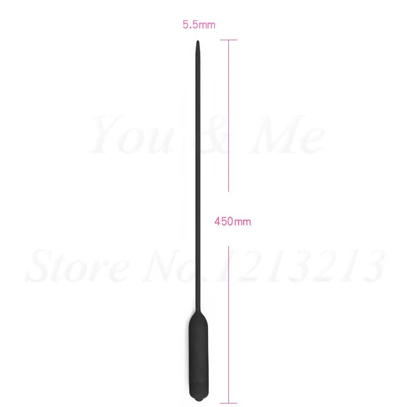 8 Size Vibrating Penis Plug Urethral Dilators Male Masturbator Vibrator Sex Toys For Men Silicone Sex Sounds Dilators Catheters
