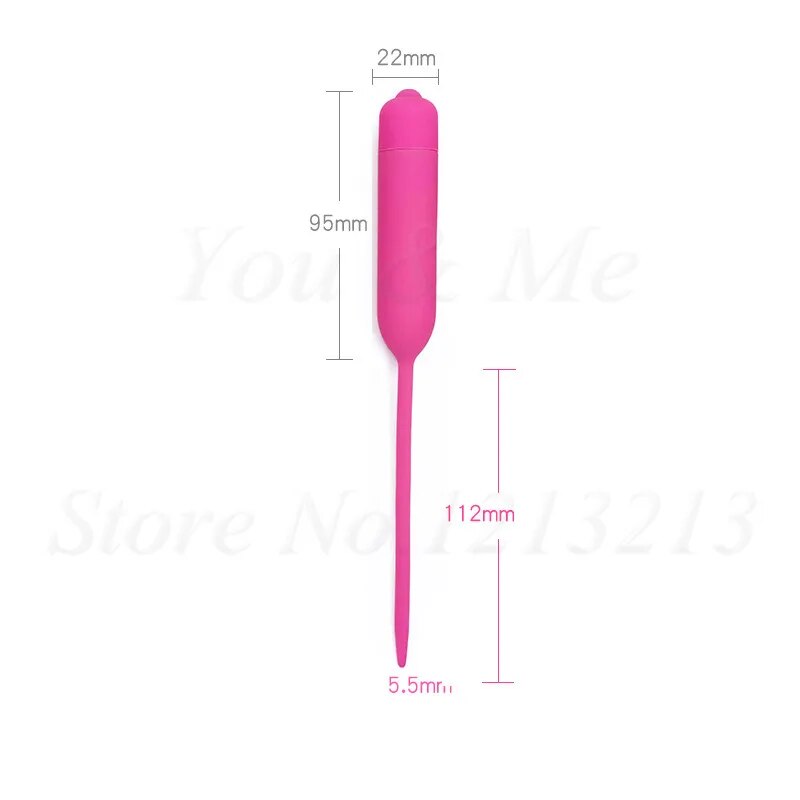 8 Size Vibrating Penis Plug Urethral Dilators Male Masturbator Vibrator Sex Toys For Men Silicone Sex Sounds Dilators Catheters