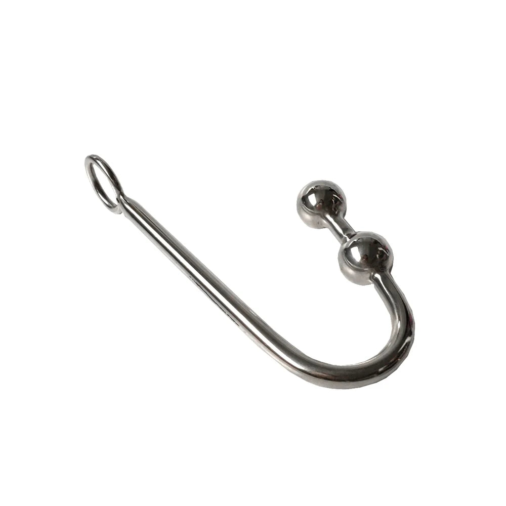 8 Types Stainless Steel Balls Anal Hool Dilator Butt Plug Metal Exotic Anal Beads Plug Massager for Man Women BDSM Game