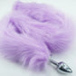 8 color for choose 78cm length long fox Tail Dia 27mm Anal Plug Metal Butt plug Role Play Flirting Fetish hot dog tail sex Toy