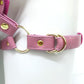 PINK Women Leather Strap On Harness Dildo Belt