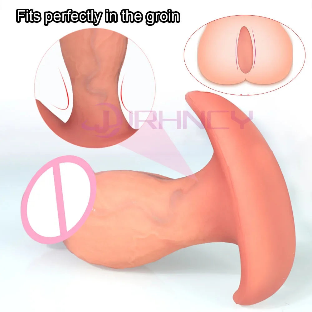 9.5cm Huge Anal Dildos Anchor Base Wear Butt Plug Silicone Soft ButtPlug Gay Sex Toys Women Dildos for Anal Plug Anal Dilation