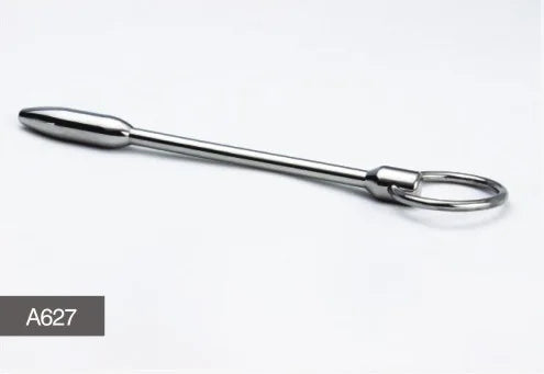 9.8*120mm thick Stainless steel penis plug urethral probe dilator vibrators Prince Wand sex toy A627