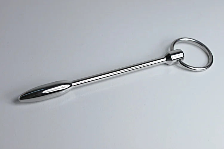 9.8*120mm thick Stainless steel penis plug urethral probe dilator vibrators Prince Wand sex toy A627