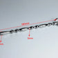 9.8*180mm large size stainless steel urethral plug penis probe sex toy A629