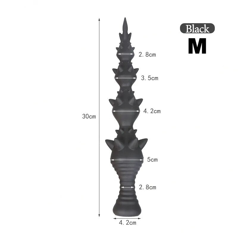 95cm Extra Long Tail Wolf Teeth With Thorn Anal Plug Beads Huge Dildos GXLOCK Store 95cm Extra Long Tail Wolf Teeth With Thorn Anal Plug Beads Huge Dildos GXLOCK Store