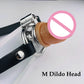 9CM Silicone Dildo With Stainless Steel Negative Penis Lock 정조대 DIY Kit Removable Chastity 콕링 Cage Male Adult Sextoy For Gay 18+