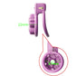 Purple BDSM SISSY Petal Chastity Cage Devices