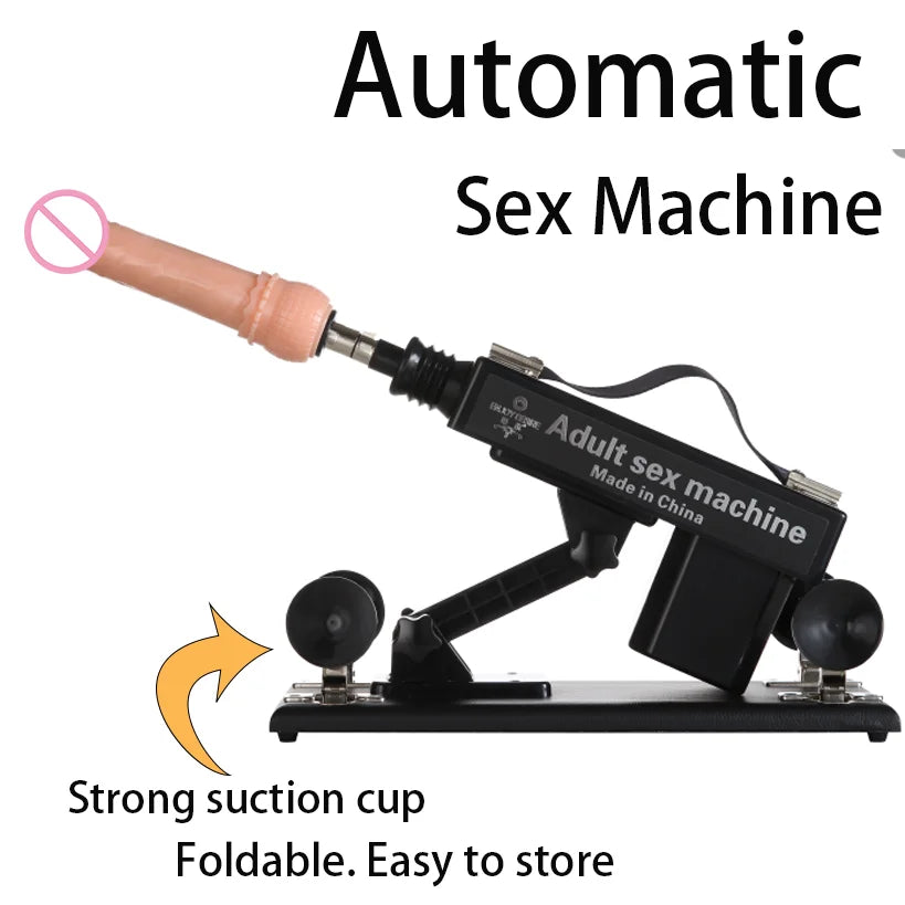 A2 Automatic Sex Machine Sex Toy with Dildo for Women Vagina Anal Thrusting Dildo Vibrator Masturbator Love Machine Device Gun A