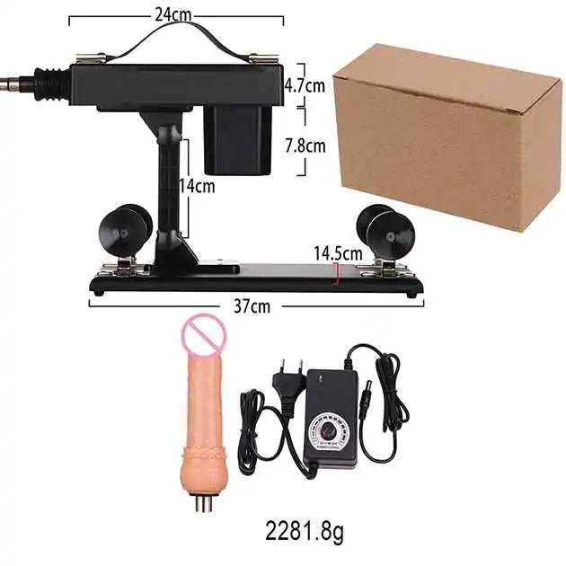 A2 Automatic Sex Machine Sex Toy with Dildo for Women Vagina Anal Thrusting Dildo Vibrator Masturbator Love Machine Device Gun A