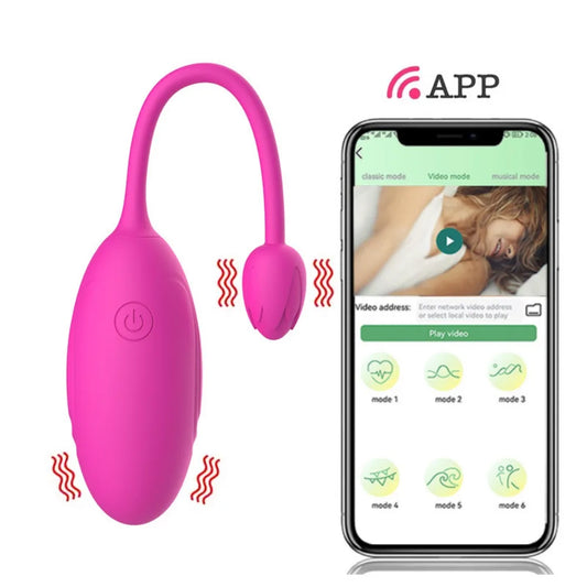 APP Control Vibrating Egg for Women Vibrator Clitoris Vagina Ball Kegel Trainer Stimulation Love Egg Adult Goods Sex Toys