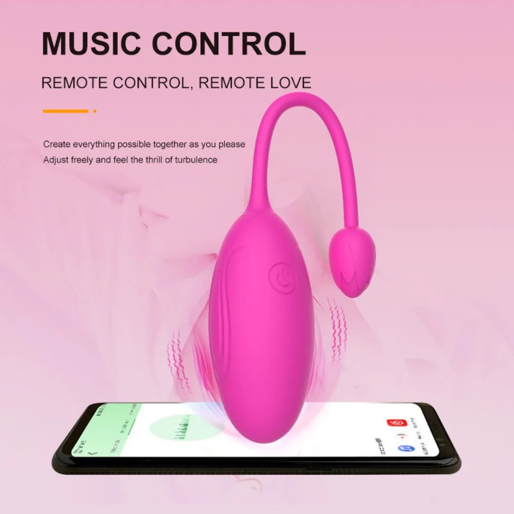 APP Control Vibrating Egg for Women Vibrator Clitoris Vagina Ball Kegel Trainer Stimulation Love Egg Adult Goods Sex Toys