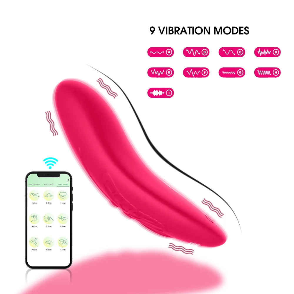 APP Remote Mini Invisible Wear Vibration Underwear Jump Egg Sex Toys Female Massage Vagina Masturbation Sex Machine Adult Toy 18