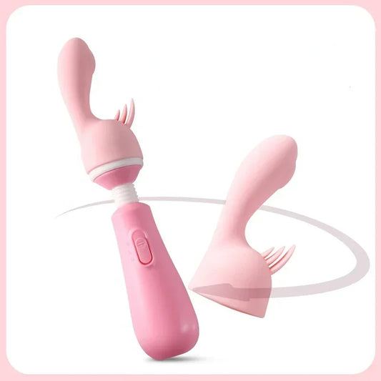 AV Vibrator Accessories Finger Shower Head Silicone Cover Female Masturbation Adult Sex Toy