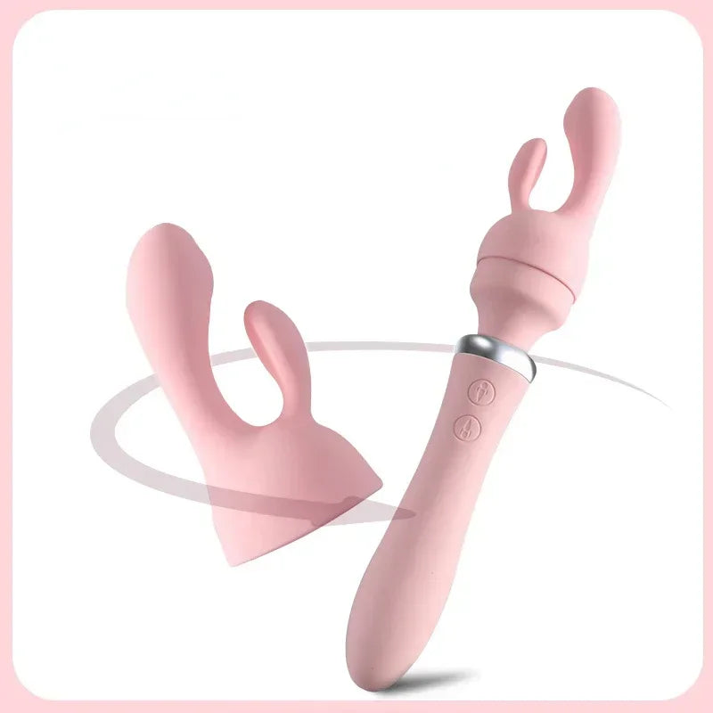 AV Vibrator Accessories Finger Shower Head Silicone Cover Female Masturbation Adult Sex Toy