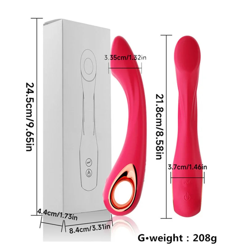 AV Wand Vibrator Sex Toys For Women Masturbation Vibrators G-spot Cirt Vibrating Massager Soft Silicone Adult Vibrator Sex Toy