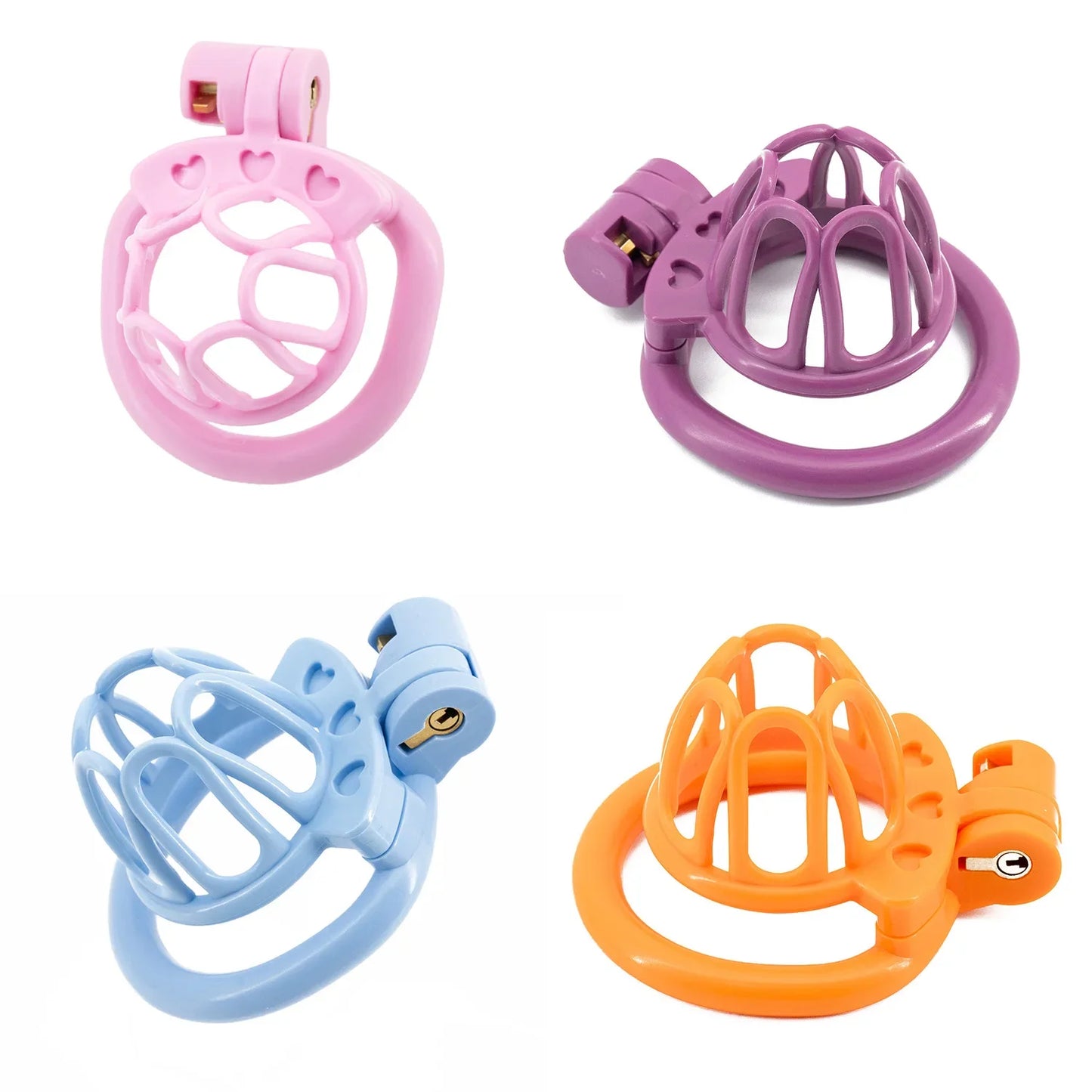 Abs Chastity Cage Male 6 Colors Cock Cage Penis Ring 정조대 Slave Bondage Bdsm Sissy Gay Chastity Devices섹스토이Adult Sex Toys For Men