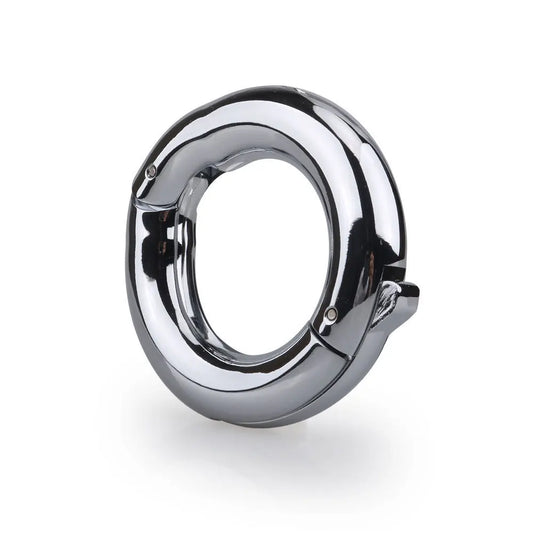 Adjustable Big Size Metal Penis Ring sex men Ball Stretcher Stainless Steel Penis cock ring Sex Toys For Men Delay Ejaculation