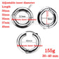 Adjustable Big Size Metal Penis Ring sex men Ball Stretcher Stainless Steel Penis cock ring Sex Toys For Men Delay Ejaculation