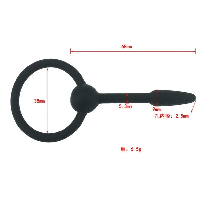 Adjustable Urethral Catheter Urethra Expander Glans Hole Stimulator Urethral Sounds Metal Penis Plug for Men Gay Adult Sex Toys