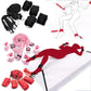 Adult Erotic Toy Handcuffs & Ankle Cuffs BDSM Bondage Restraint System Adult Game Wrist Ankle Cuffs Sexy Lingerie Set Furniture