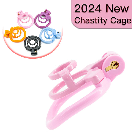 Adult Games Chastity Lock Male SM Penis Cage Bondage Penis Lock Lightweight Cock Ring Masturbator Sex Toys For Man Gay Sissy 18+