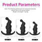 Adult Silicone Butt Plugs Stopper 3 Different Size Adult Toy for Men Women Gay Unisex Anal Prostate Masturbating Sex Toy Couples