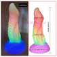 Adult Toy Dildio for Women Glow in The Dark Soft Silicone Butt Plug for Anal/G-spot Massage Masturbation Big Anal Dildo Buttplug