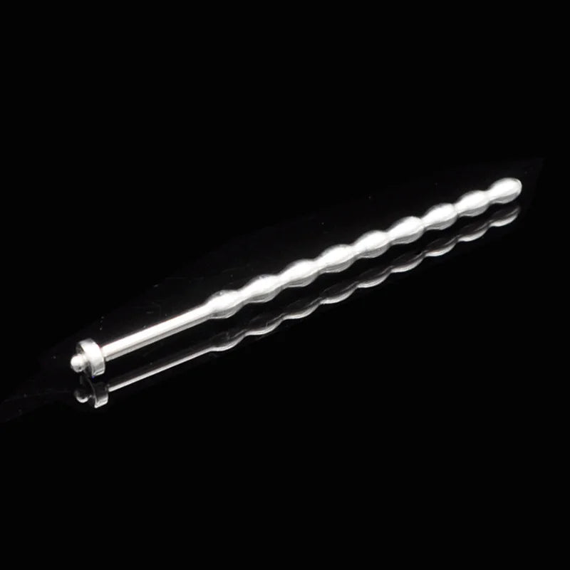 All Type Stainless Steel Penis Urethral Plug Dilator Sounds Catheter Hollow Tube Sounding Beaded Insert Rods Sex Toy for Men